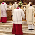 Benedikt XVI zelebriert in der sixtinischen Kapelle